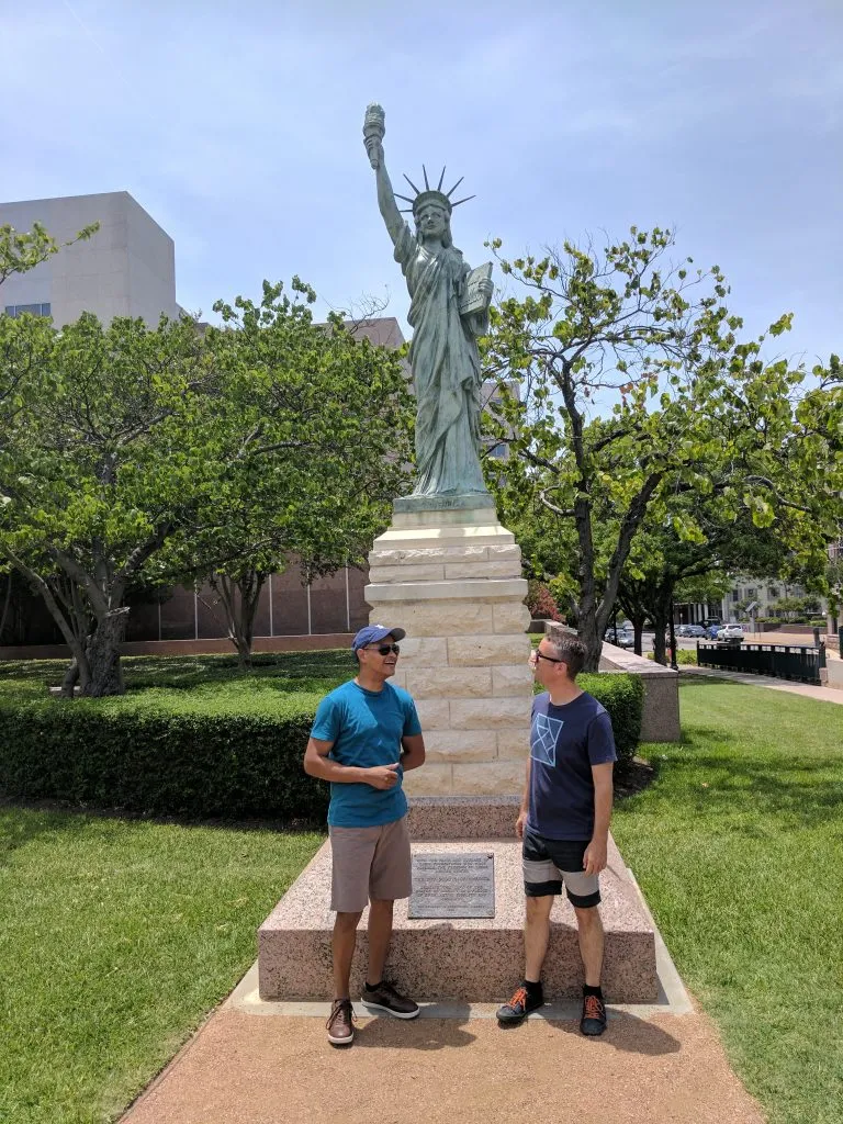 Texas Capitol Grounds Monuments