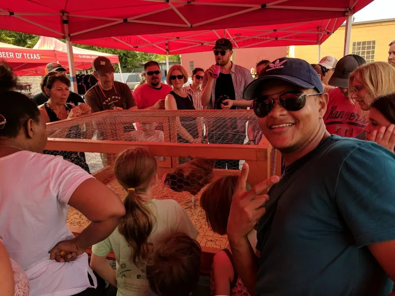 Chicken Shit Bingo at The Little Longhorn Saloon