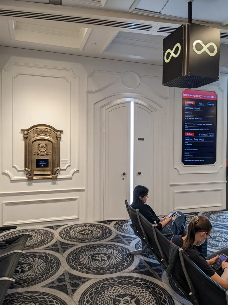 Interimaginary Departures